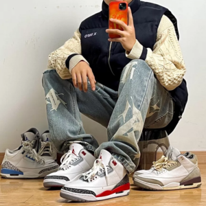 Giay Nike Air Jordan 3 Retro GS 'Fire Red' DM0967-160