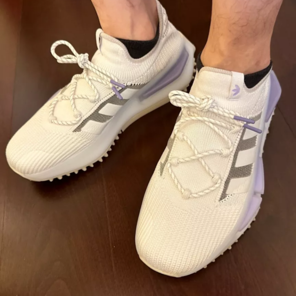 Giày Adidas NMD S1 'White Light Purple' HP5522 - Ảnh 4