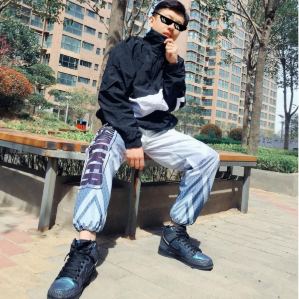Giày Nike Black Sheep x Dunk High SB 'Black Hornet' BQ6827-001 - Ảnh 2