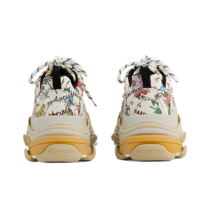 Giay Gucci x Balenciaga Triple S 'Flora Print' 677195 UL110 8461