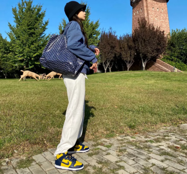 Giày Nike Dunk High SP Retro 'Michigan' 2020 CZ8149-700 - Ảnh 5