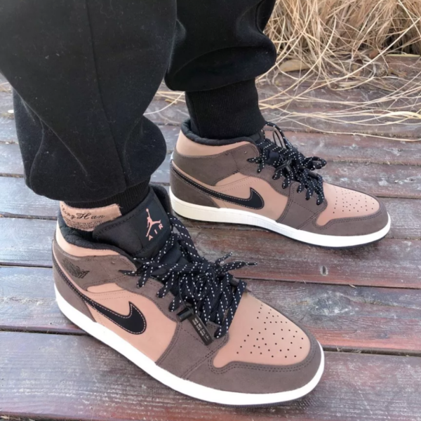 Giày Nike Air Jordan 1 Mid SE 'Earth Tone' DC7294-200 - Ảnh 5