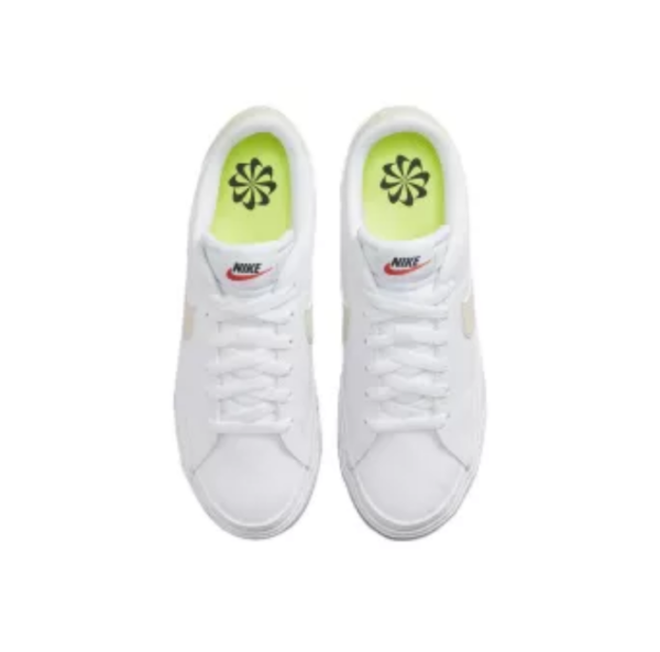 Giày Nike Court Legacy Next Nature 'White-Yellow' DH3161-102 - Ảnh 3