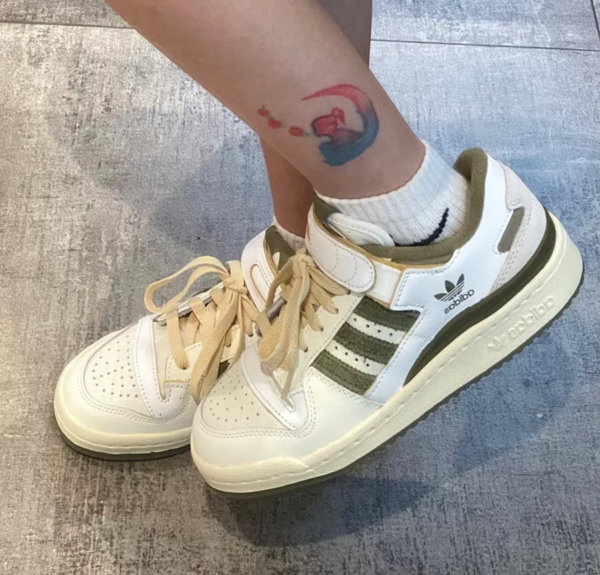 Giày Adidas Originals Forum 84 'Cream Olive' ID4762 - Ảnh 2