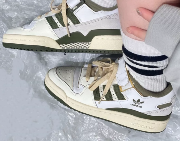 Giày Adidas Originals Forum 84 'Cream Olive' ID4762 - Ảnh 3