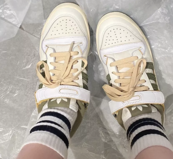 Giày Adidas Originals Forum 84 'Cream Olive' ID4762 - Ảnh 5