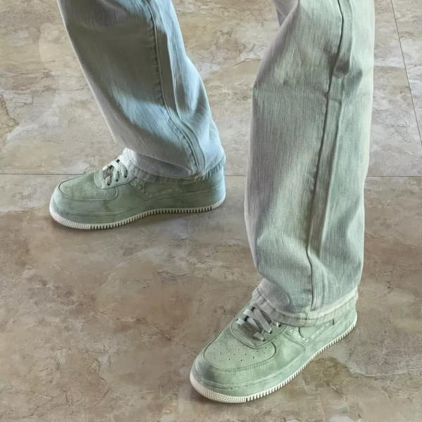Giày Nike Air Force 1 Low 'NAI-KE Olive Canvas' DV4246-333 - Ảnh 7