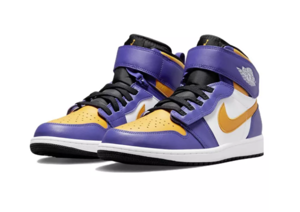 Giày Nike Air Jordan 1 High FlyEase 'Lakers' CQ3835-517 - Ảnh 4
