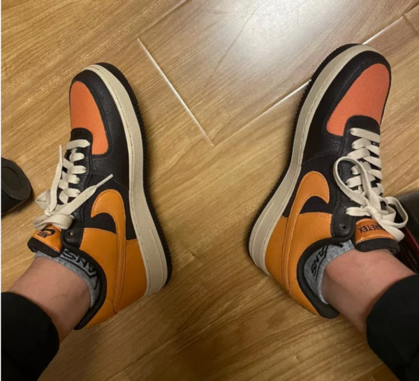 Giày Nike Air Force 1 Low Gore-Tex 'Brown Orange' DO2760-220 - Ảnh 3
