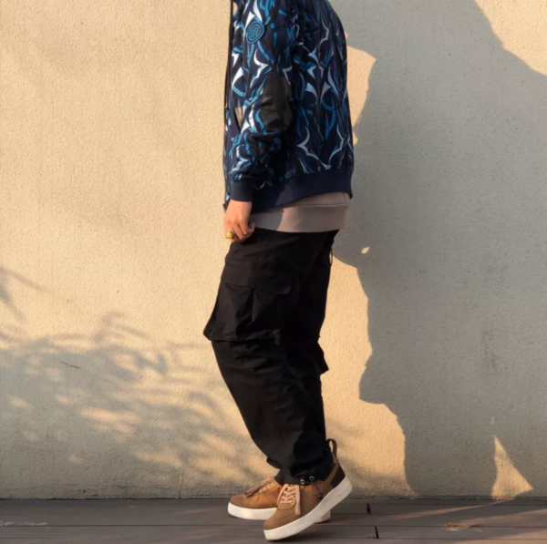 Giày Nike Air Force 1 Low Carhartt WIP 'Ale Brown' AV4113-200 - Ảnh 5