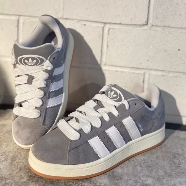 Giày Adidas Campus 00s 'Grey Cloud White' HQ8707 - Ảnh 5