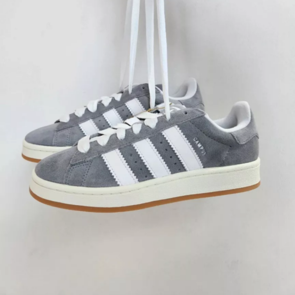 Giày Adidas Campus 00s 'Grey Cloud White' HQ8707 - Ảnh 6