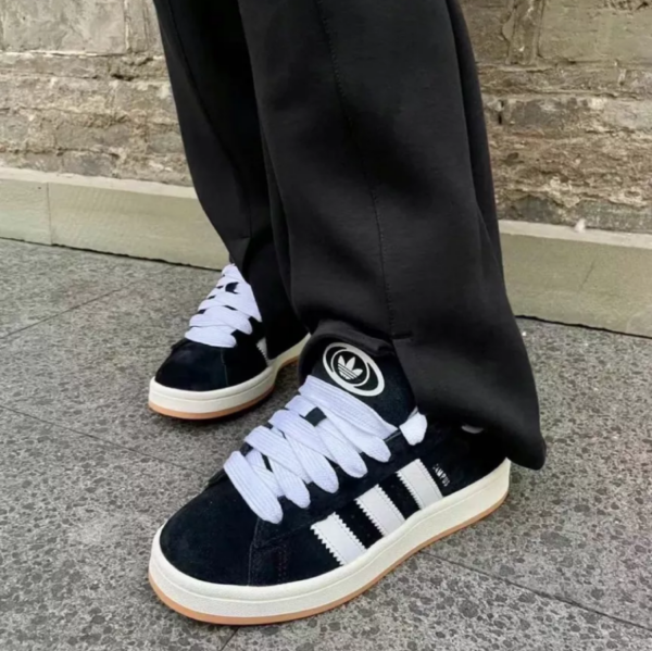 Giày Adidas Campus 00s 'Black Cloud White' HQ8708 - Ảnh 5