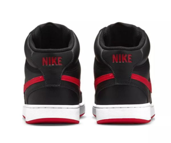 Giày Nike Court Vision Mid 'Black Red' DM8682-001 - Ảnh 5