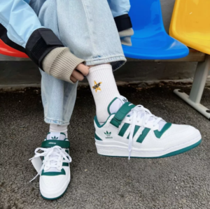 Alternative view of Giày Adidas Forum Low 'Collegiate Green' GY5835