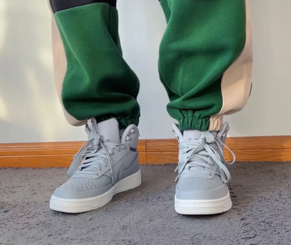 Giày Nike Court Vision Mid Winter 'Wolf Grey' DR7882-001 - Ảnh 3