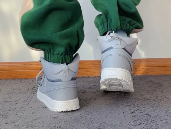 Giày Nike Court Vision Mid Winter 'Wolf Grey' DR7882-001 - Ảnh 4