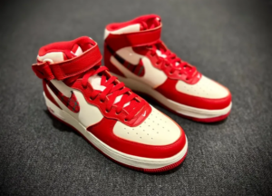 Giay Nike Air Force 1 Mid '07 LX 'Red Plaid' DV0792-101