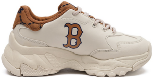 Giay MLB Big Ball Chunky Diamond Monogram 'Beige' 3ASHCDM2N-43BGD