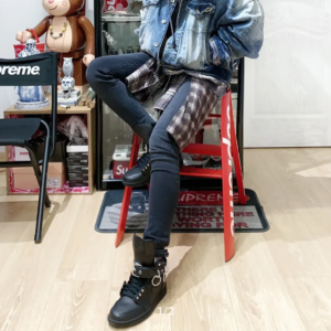 Giay Nike Air Jordan 1 High Comme des Garcons 'Black' CN5738-001