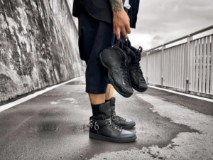 Giay Nike Air Jordan 1 High Comme des Garcons 'Black' CN5738-001