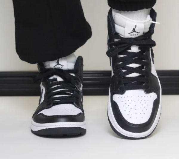 Giay Nike Air Jordan 1 High Golf 'Black White' DQ0660-101