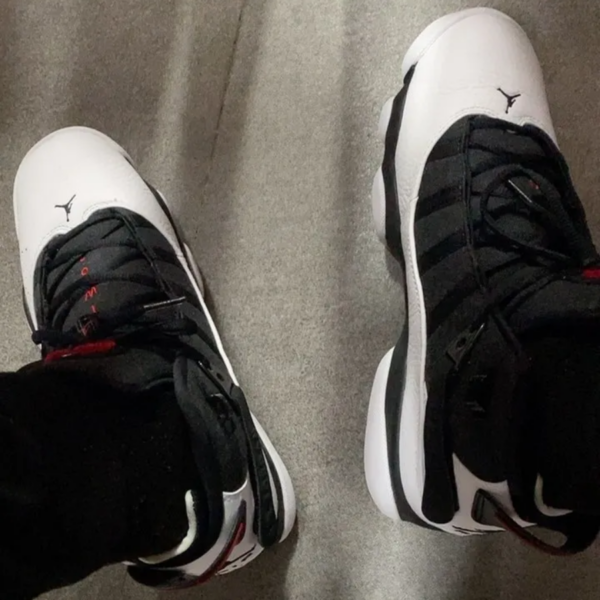 Giày Nike Jordan 6 Rings Black White Red 322992-012 - Ảnh 4