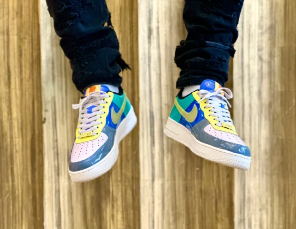 Giay Nike Undefeated x Air Force 1 Low 'Community' DV5255-001