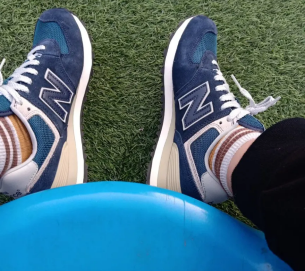 Giày New Balance 574 Balance Navy ML574VN - Ảnh 4