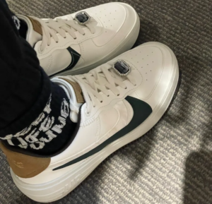 Giay Nike Air Force 1 PLT.AF.ORM 'Sail Pro Green' FB1856-131