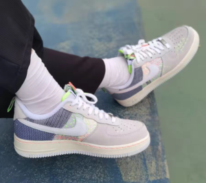 Giay Nike Air Force 1 '07 Premium 'Sashiko' FB1854-111