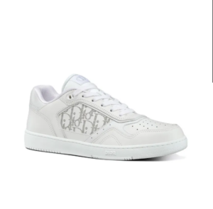 Giay Dior B27 Low Top Smooth Calfskin Oblique 'White' 3SN272ZSB-H000