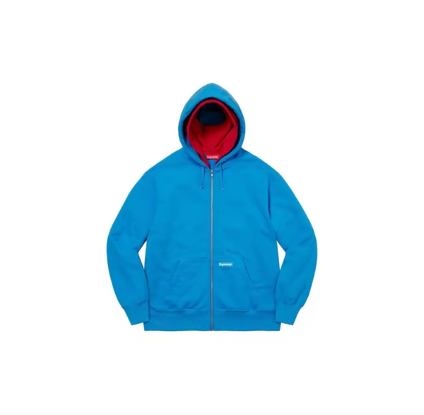 Ao Supreme Double Hood Facemask Zip Up Hooded 'Bright Royal'