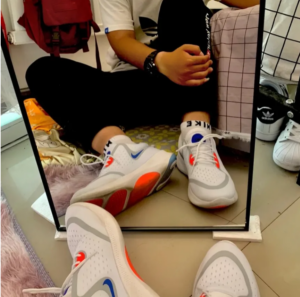 Alternative view of Giày Nike Joyride Dual Run 'White Crimson' CU4836-100