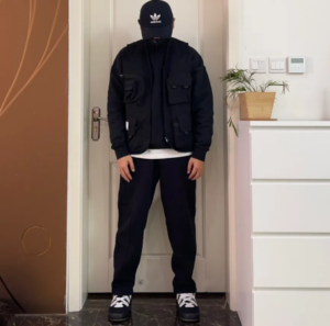 Giay Adidas Adimatic Core 'Black Crystal White' HQ6900