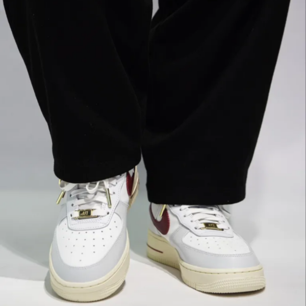 Giay Nike Air Force 1 Low Just Do It 'Photon Dust Team Red' DV7584-001