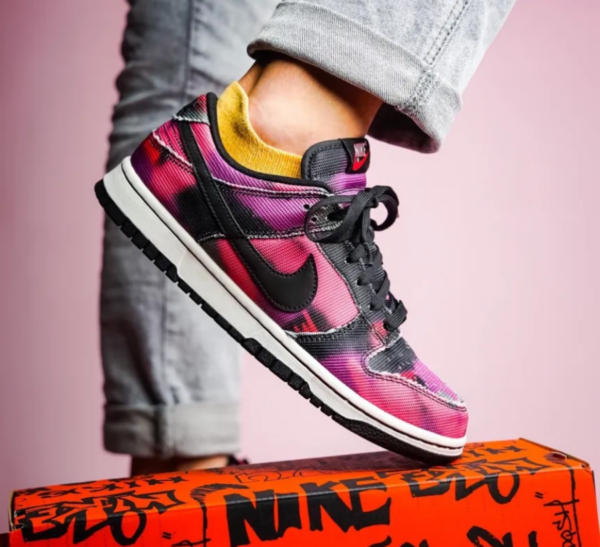 Giày Nike Dunk Low Retro Premium 'Graffiti' DM0108-002 - Ảnh 4