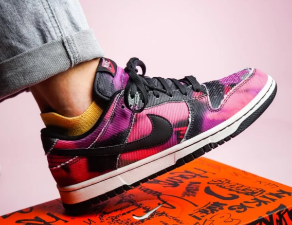 Giày Nike Dunk Low Retro Premium 'Graffiti' DM0108-002 - Ảnh 3
