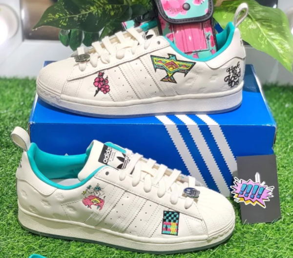 Giày Adidas Arizona x Superstar 'Have an Iced Day Chalk White' GZ2874 - Ảnh 6