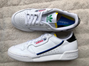 Giay Adidas Continental 80 'White Blue' FY2365