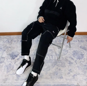 Giay Nike Air Force 1 Low 40th Anniversary 'Split Black White' DX6034-001