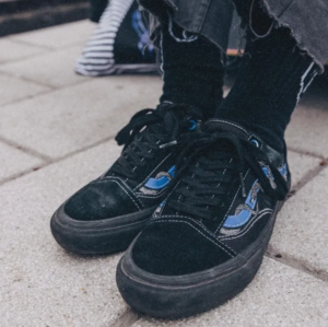 Giay Vans Breana Geering Mn Skate Old Skool 'Black' VN0A5FCBY40