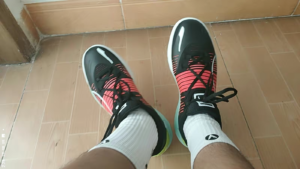 Alternative view of Giày Puma Fusion Nitro 'Black Eggshell Blue' 195514-06