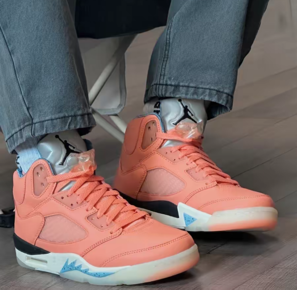 Giay Nike DJ Khaled x Air Jordan 5 Retro GS 'Crimson Bliss' DV4983-641