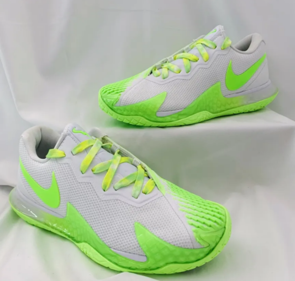 Giày Tennis Nike Zoom Vapor Cage 4 Rafa 'Lime Glow' DD1579-100 - Ảnh 3