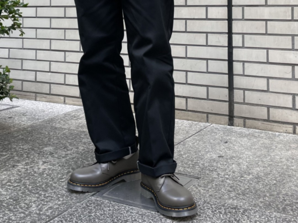 Giày Dr.Martens 1461 Iced Smooth Leather 'Khaki Grey' 26936481 - Ảnh 3