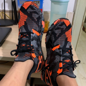 Alternative view of Giày Adidas UltraBoost 20 'Black Orange Grey' G57628