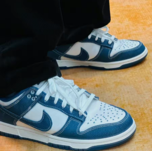 Giay Nike Dunk Low SE 'Sashiko - Industrial Blue' DV0834-101