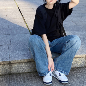 Giay Nike Air Jordan 4 Retro GS 'Midnight Navy' 408452-140