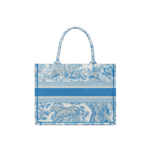 Tui Dior Tote Tiger Printed 'Blue' M1296ZTDT-M917